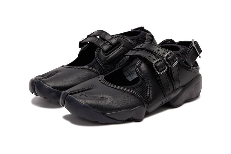 Nike Air Rift “Buckle Strap” "Black"IB8881-001 Cherry Blossom Charm Release Info 