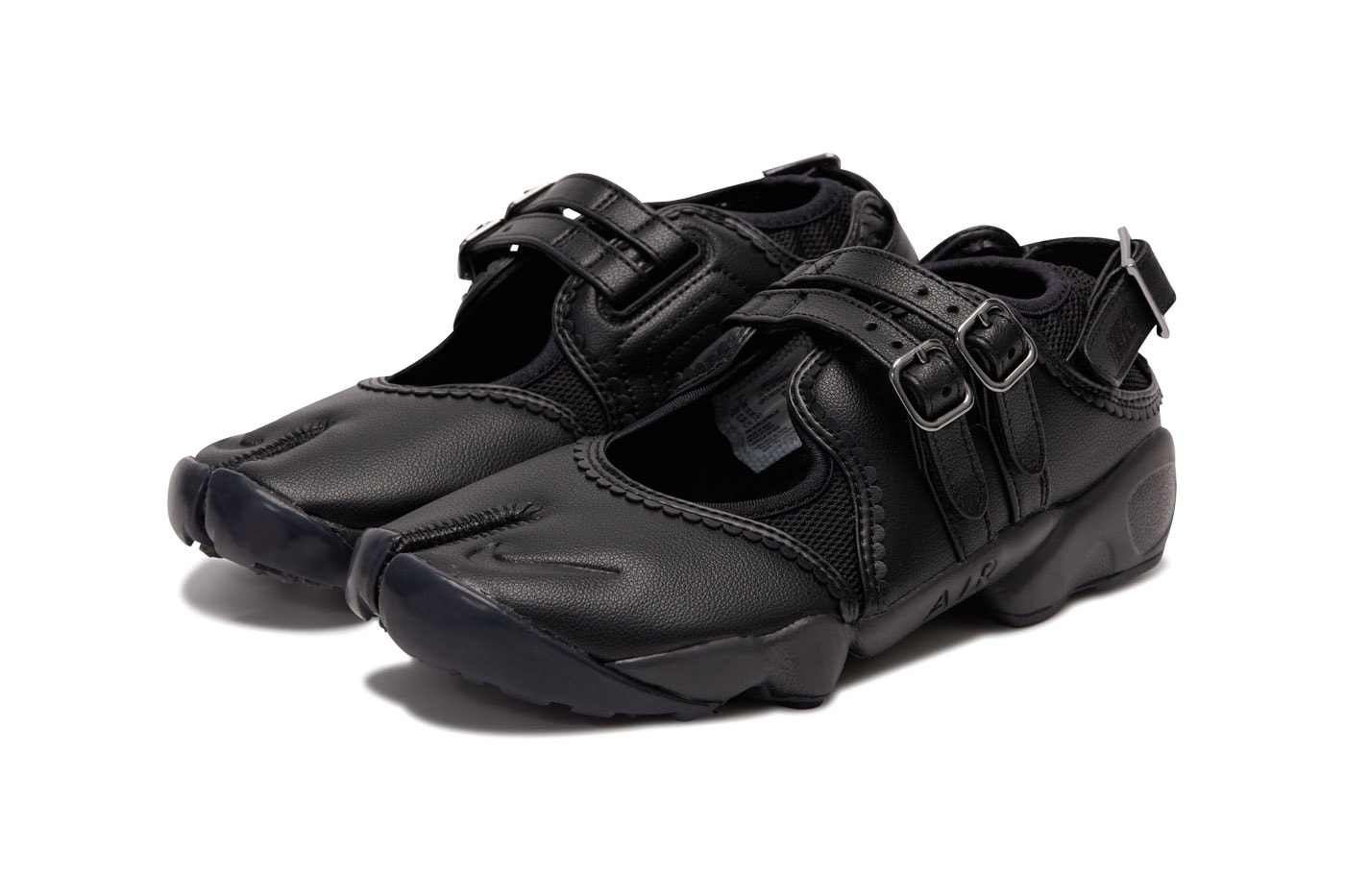 Nike Air Rift “Buckle Strap” "Black"IB8881-001 Cherry Blossom Charm Release Info 