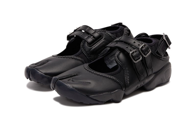 Nike Air Rift “Buckle Strap” "Black"IB8881-001 Cherry Blossom Charm Release Info 
