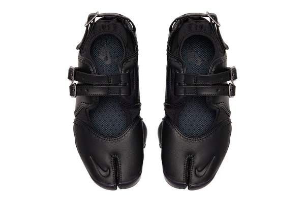 Nike Air Rift “Buckle Strap” "Black"IB8881-001 Cherry Blossom Charm Release Info 