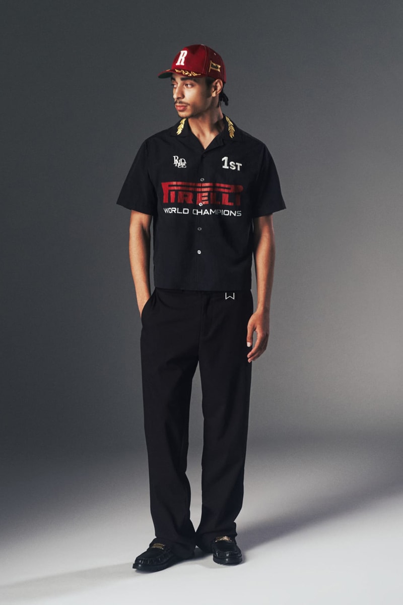 Rhude and Pirelli Push the Gas on "Champion" Capsule Collab