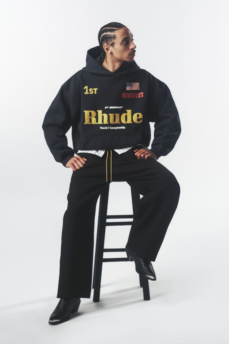 Rhude and Pirelli Push the Gas on "Champion" Capsule Collab