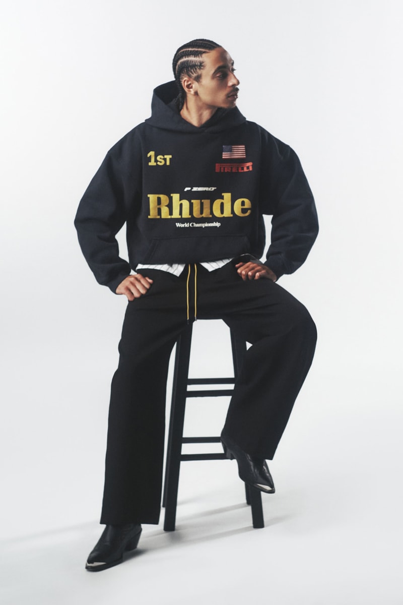 Rhude and Pirelli Push the Gas on "Champion" Capsule Collab