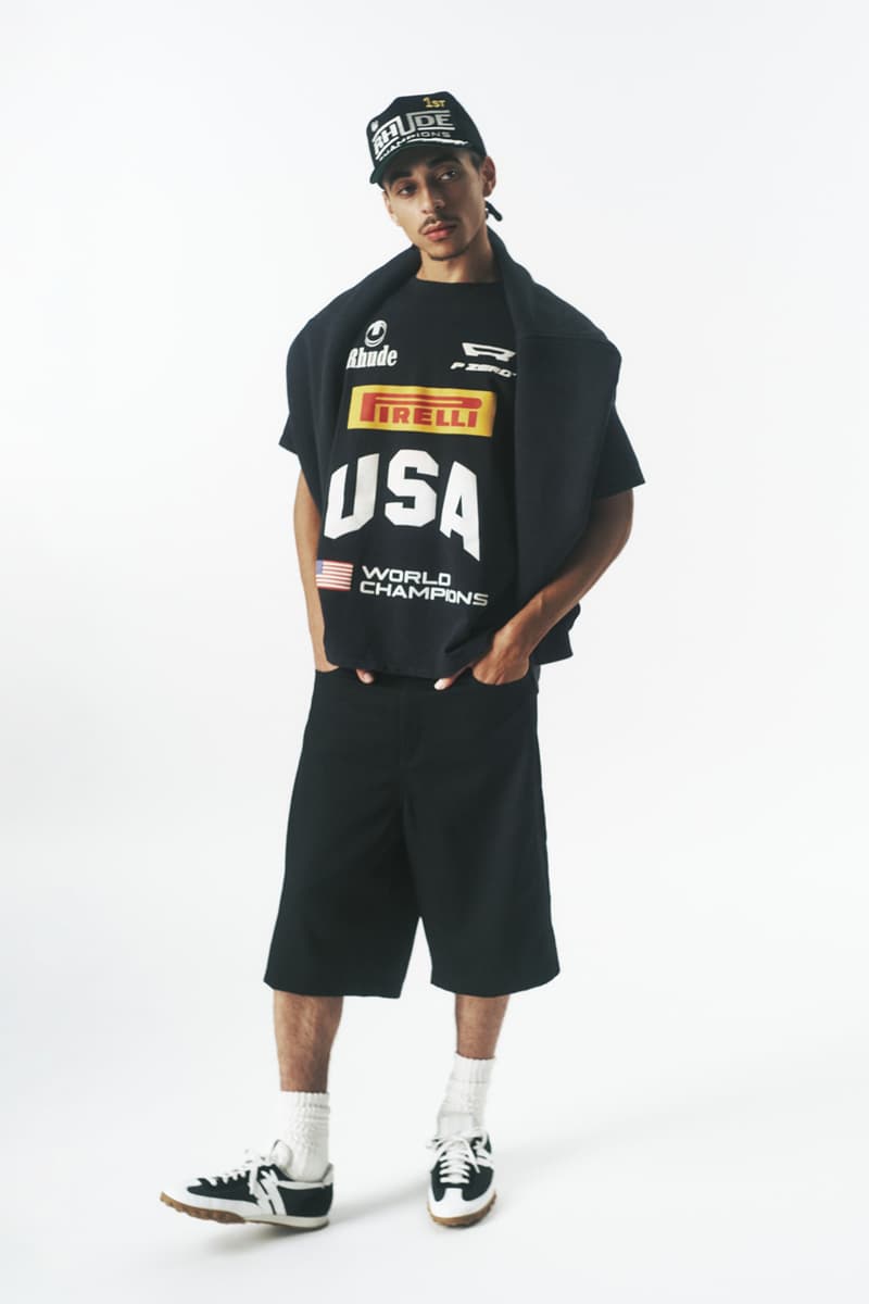 Rhude and Pirelli Push the Gas on "Champion" Capsule Collab