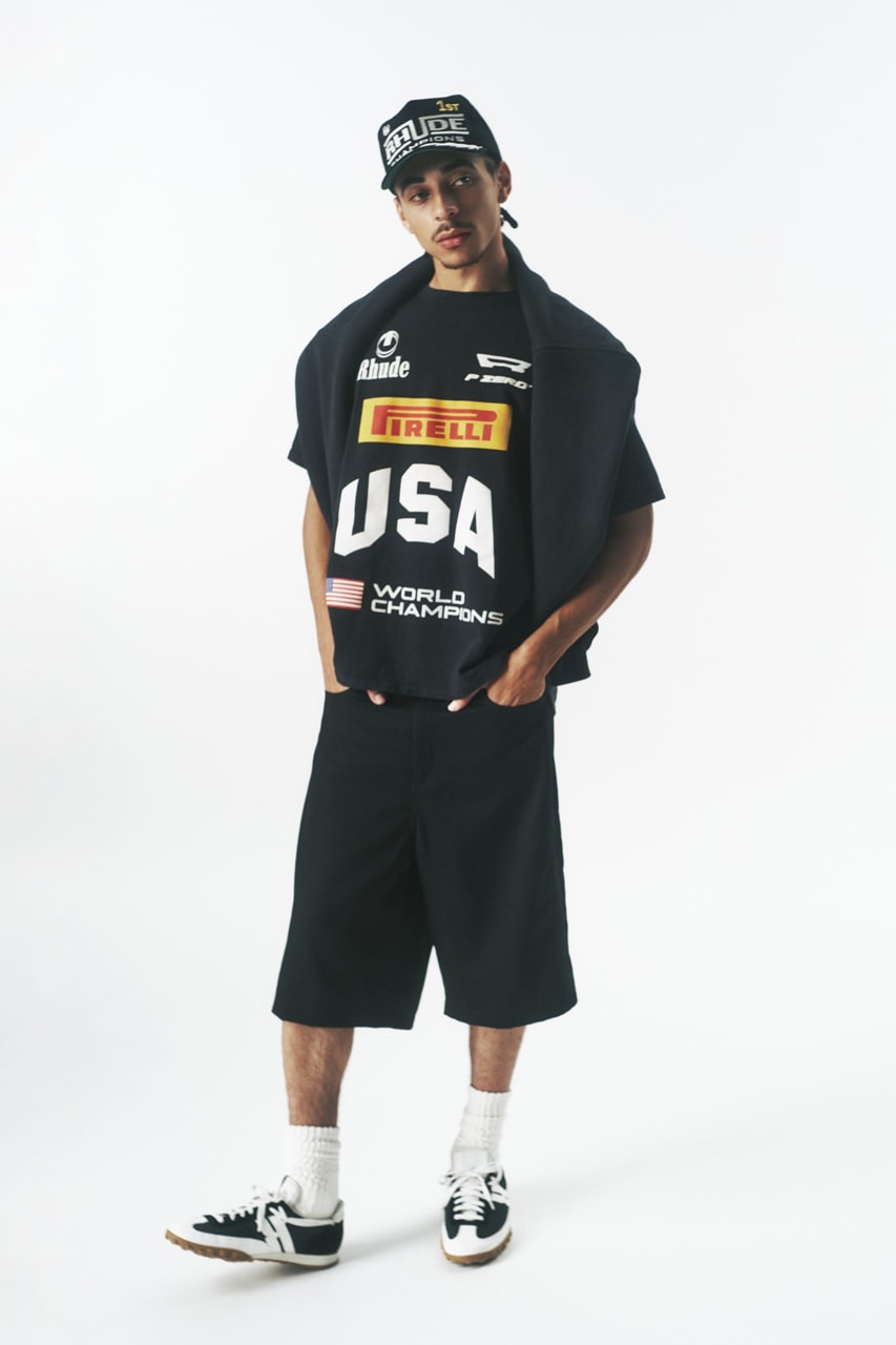 Rhude and Pirelli Push the Gas on "Champion" Capsule Collab