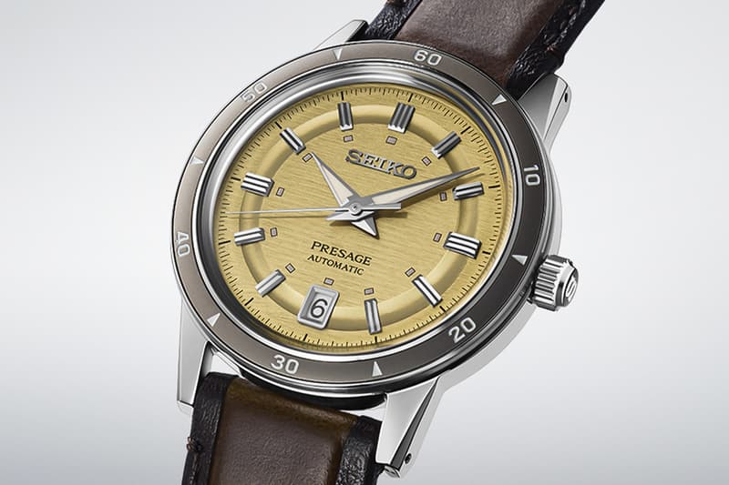 Seiko Presage Style 60s Gold Yellow Silvery Violet Ice Green Release Info SRPL73J1 SRPL71J1 SRPL75J1
