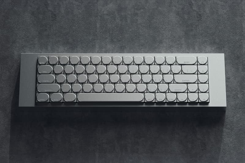 Serene Industries Cleaver Keyboard Release Info aluminum hot-swappable Hall Effect interchangeable keycaps LED backlight brutalist inspired