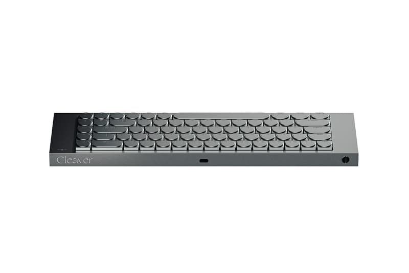 Serene Industries Cleaver Keyboard Release Info aluminum hot-swappable Hall Effect interchangeable keycaps LED backlight brutalist inspired