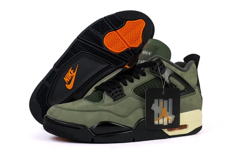 undefeated air michael jordan brand 4 2025 release date info photos price store list buying guide anniversary IB1519-200