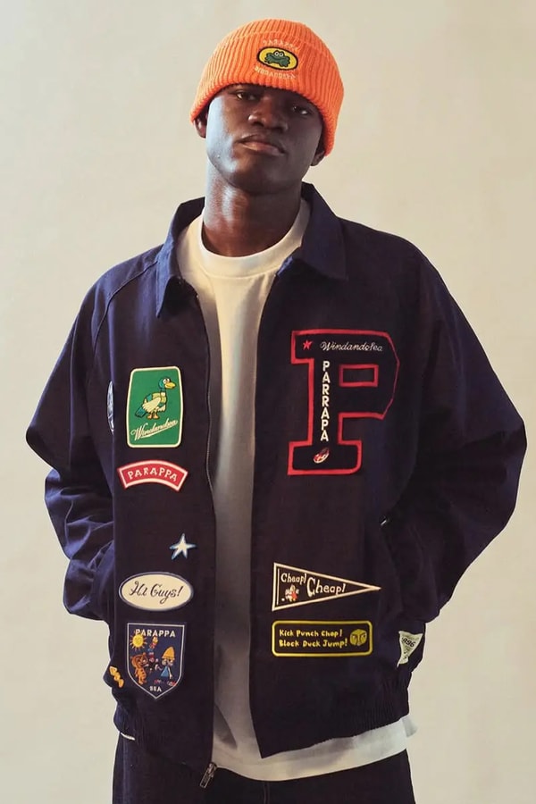 WIND AND SEA x 'PaRappa the Rapper' Collaboration Collection Release Info lookbook