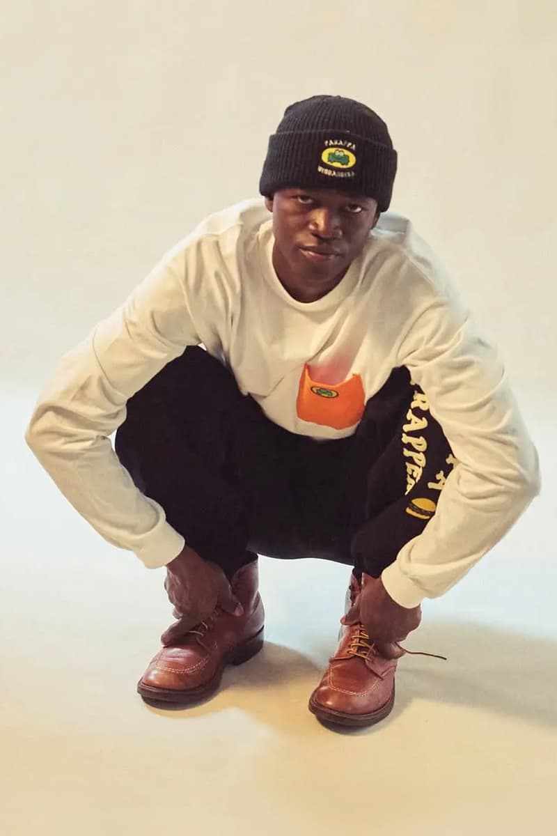 WIND AND SEA x 'PaRappa the Rapper' Collaboration Collection Release Info lookbook