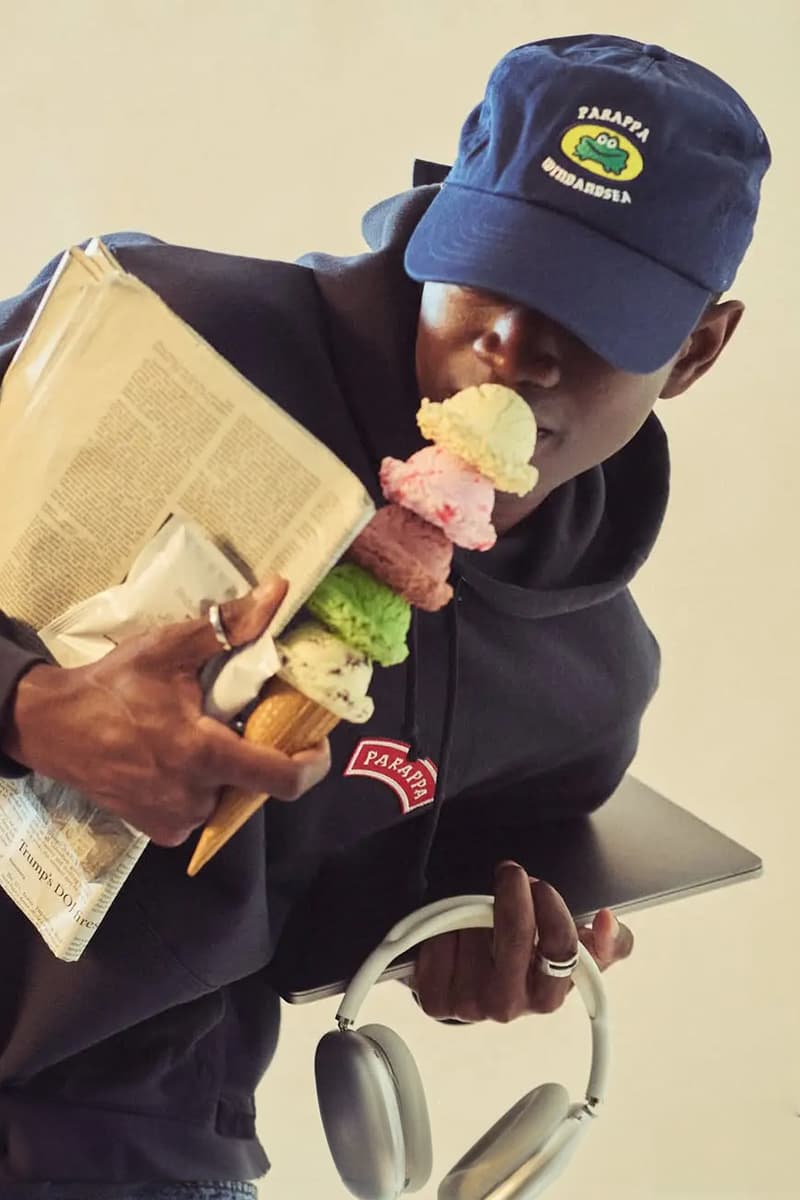 WIND AND SEA x 'PaRappa the Rapper' Collaboration Collection Release Info lookbook