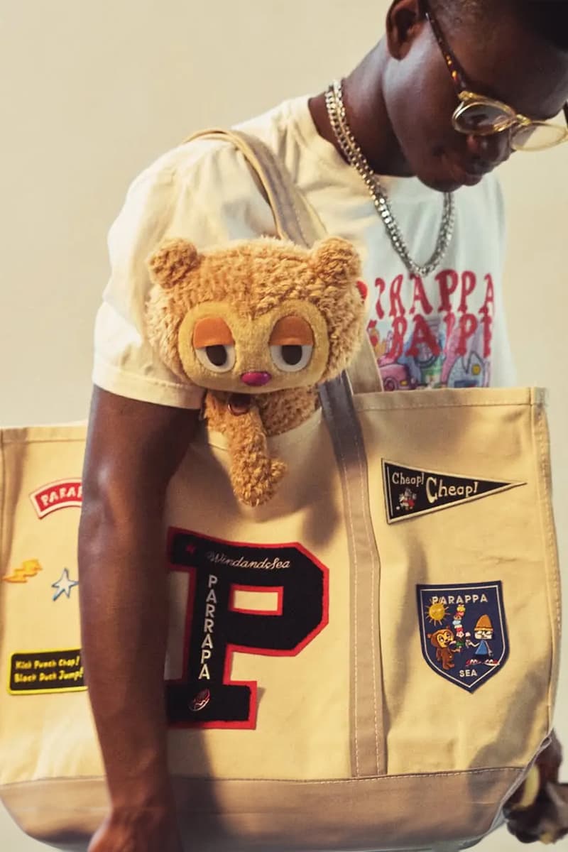 WIND AND SEA x 'PaRappa the Rapper' Collaboration Collection Release Info lookbook