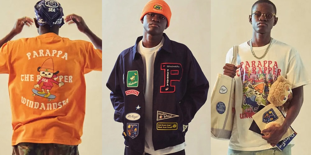 WIND AND SEA x 'PaRappa the Rapper' Collab Info | Hypebeast