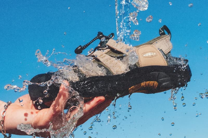 KEEN x Gramicci Reteam on Newport Retro Sandal collab release info drop footwear hybrid 