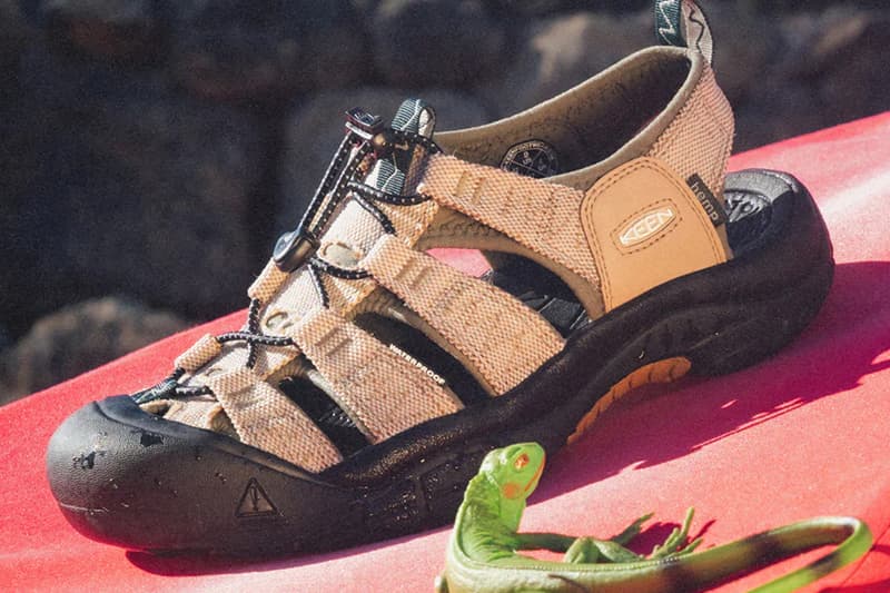 KEEN x Gramicci Reteam on Newport Retro Sandal collab release info drop footwear hybrid 