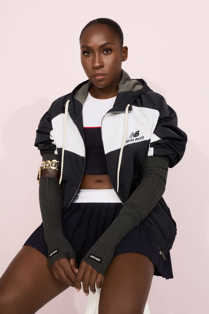 Coco Gauff Is Taking Miu Miu and New Balance to the Tennis Court