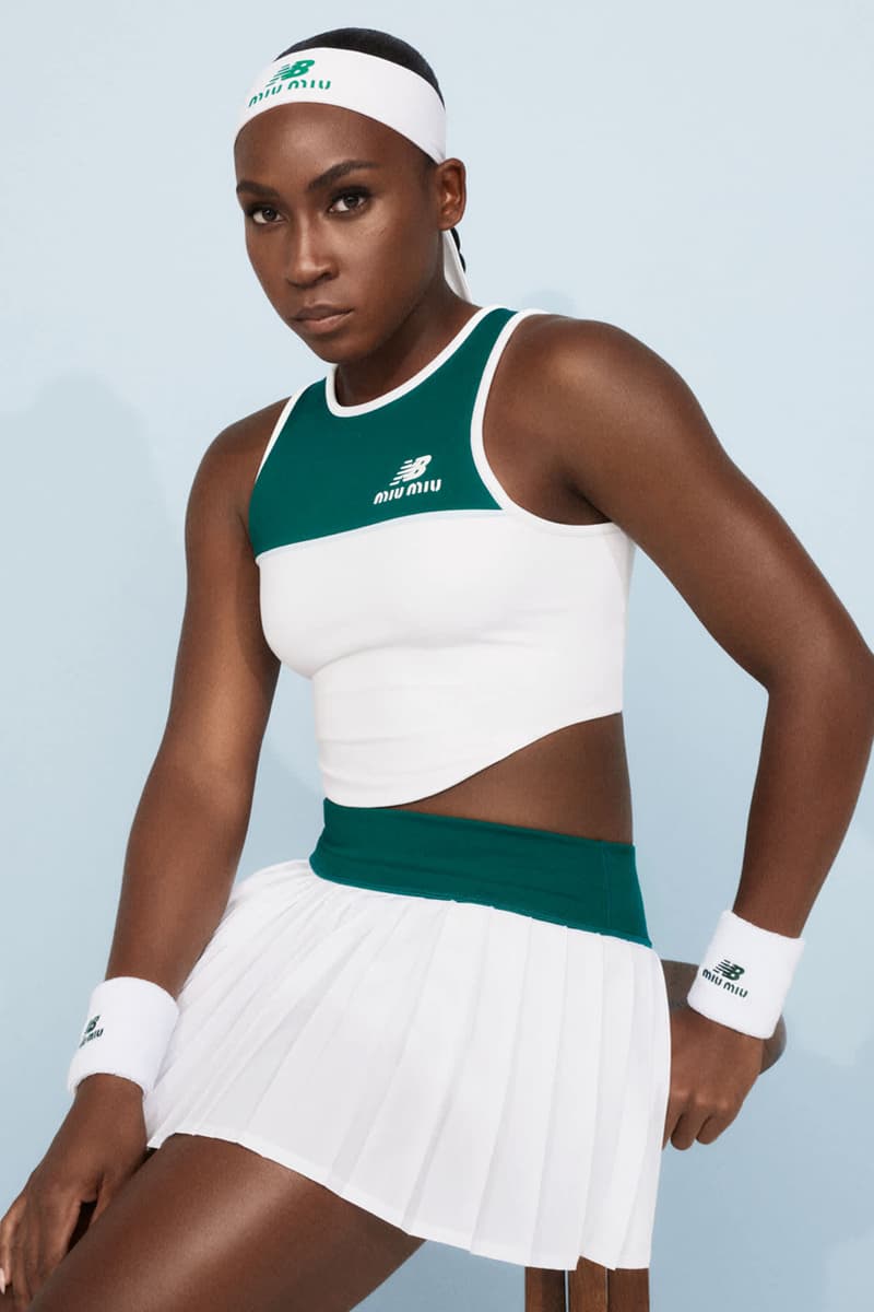 Coco Gauff Is Taking Miu Miu and New Balance to the Tennis Court