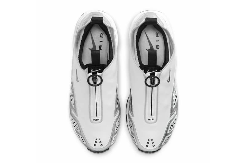 Official Look at the Nike Air Max Sunder "White Metallic" HJ4130-100 White/Metallic Silver-Black futuristic retro shoe summer 2025