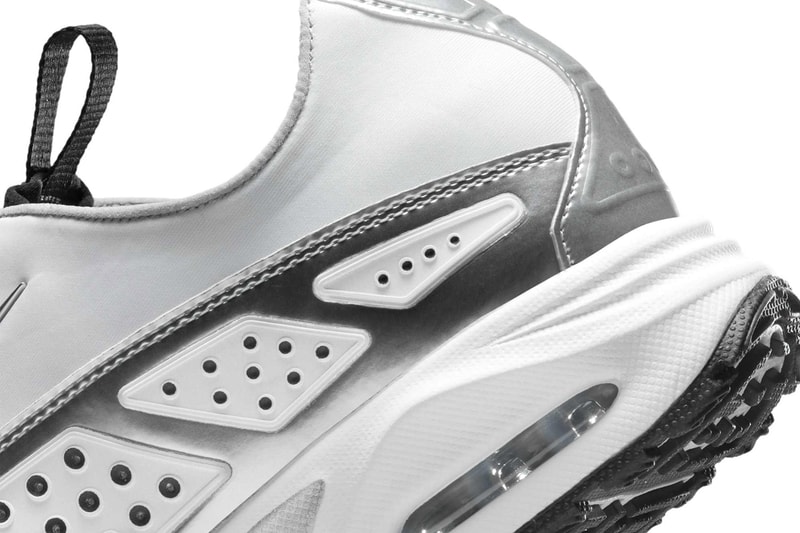 Official Look at the Nike Air Max Sunder "White Metallic" HJ4130-100 White/Metallic Silver-Black futuristic retro shoe summer 2025