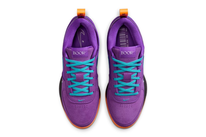 Official Look at the Nike Book 1 "1995 All-Star" IH0894-500 Wild Berry/Dusty Cactus-Bright Mandarin-Black devin booker basketball shoes phoenix suns