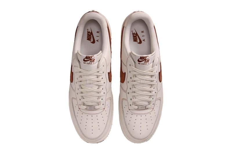 Nike Air Force 1 Low “Ivory/Saddle Brown” HQ2037-101 Release Info 