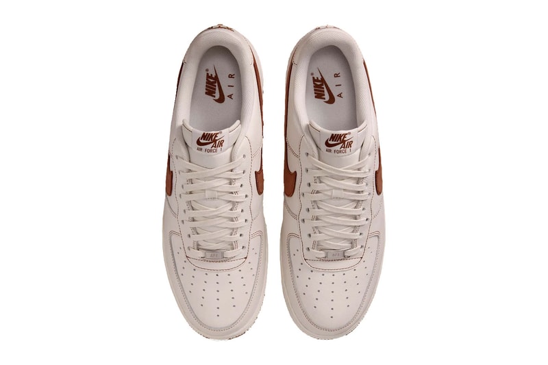 Nike Air Force 1 Low “Ivory/Saddle Brown” HQ2037-101 Release Info 