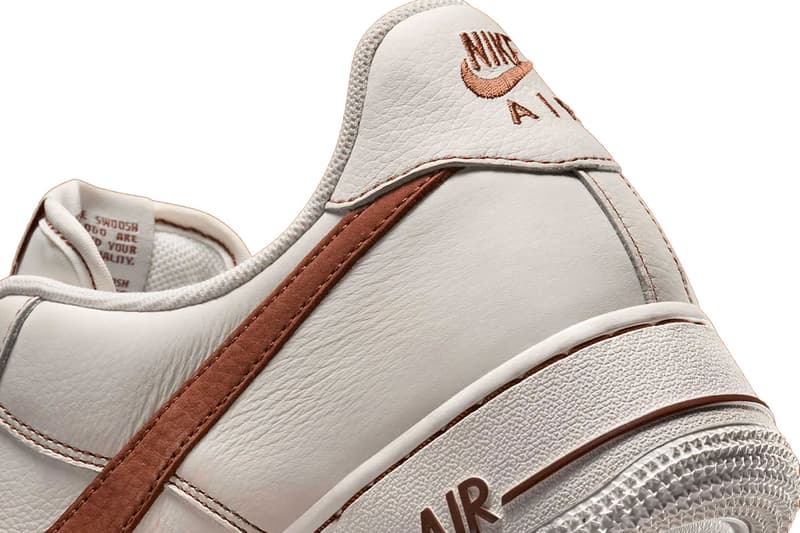 Nike Air Force 1 Low “Ivory/Saddle Brown” HQ2037-101 Release Info 