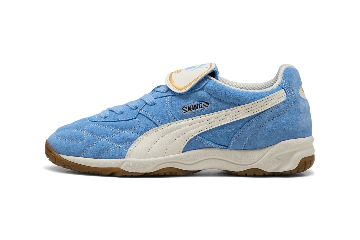 PUMA King Indoor Royalty Release Information details footwear sneakers blue green