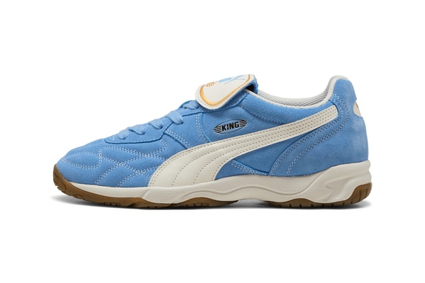 PUMA King Indoor Royalty Release Information details footwear sneakers blue green