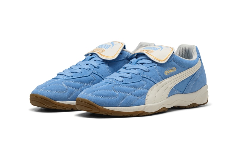 PUMA King Indoor Royalty Release Information details footwear sneakers blue green