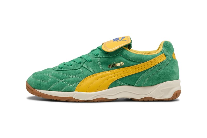 PUMA King Indoor Royalty Release Information details footwear sneakers blue green