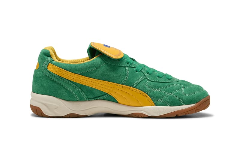 PUMA King Indoor Royalty Release Information details footwear sneakers blue green