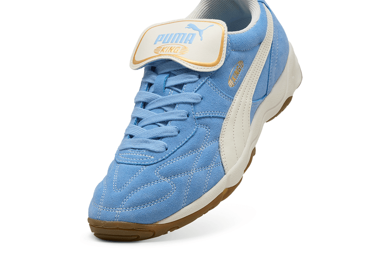 PUMA King Indoor Royalty Release Information details footwear sneakers blue green