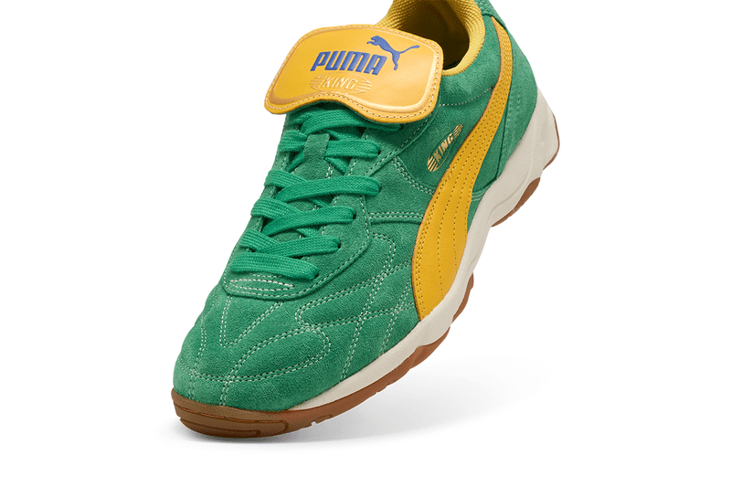 PUMA King Indoor Royalty Release Information details footwear sneakers blue green