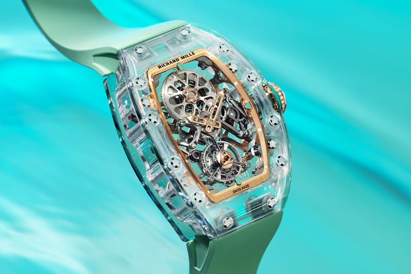 Richard Mille Reveals a Trio of RM 75-01 Flying Tourbillon Sapphire Watches