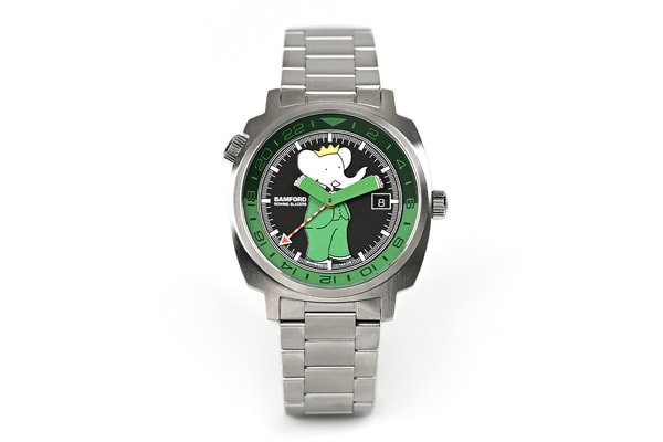 Rowing Blazers x Bamford London x Babar the Elephant GMT Watch Collaboration Release Info 'Histoire de Babar