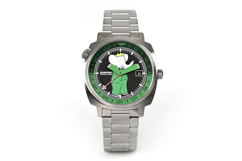 Rowing Blazers x Bamford London x Babar the Elephant GMT Watch Collaboration Release Info 'Histoire de Babar