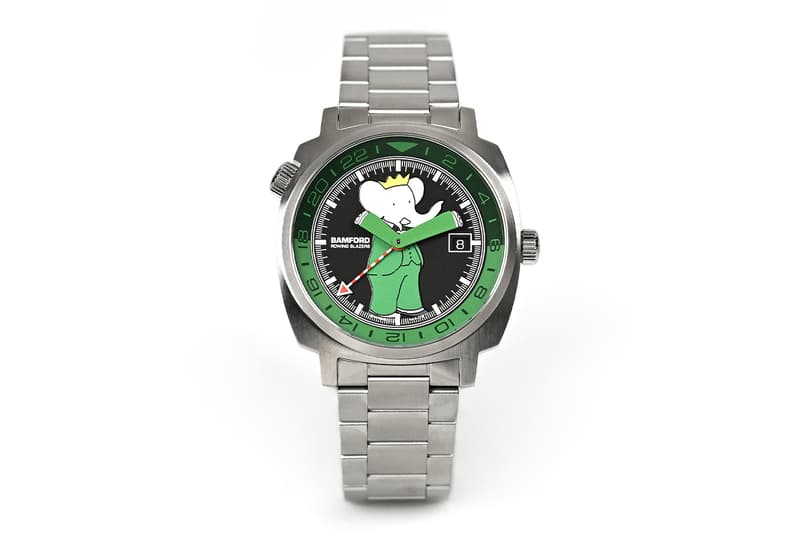 Rowing Blazers x Bamford London x Babar the Elephant GMT Watch Collaboration Release Info 'Histoire de Babar