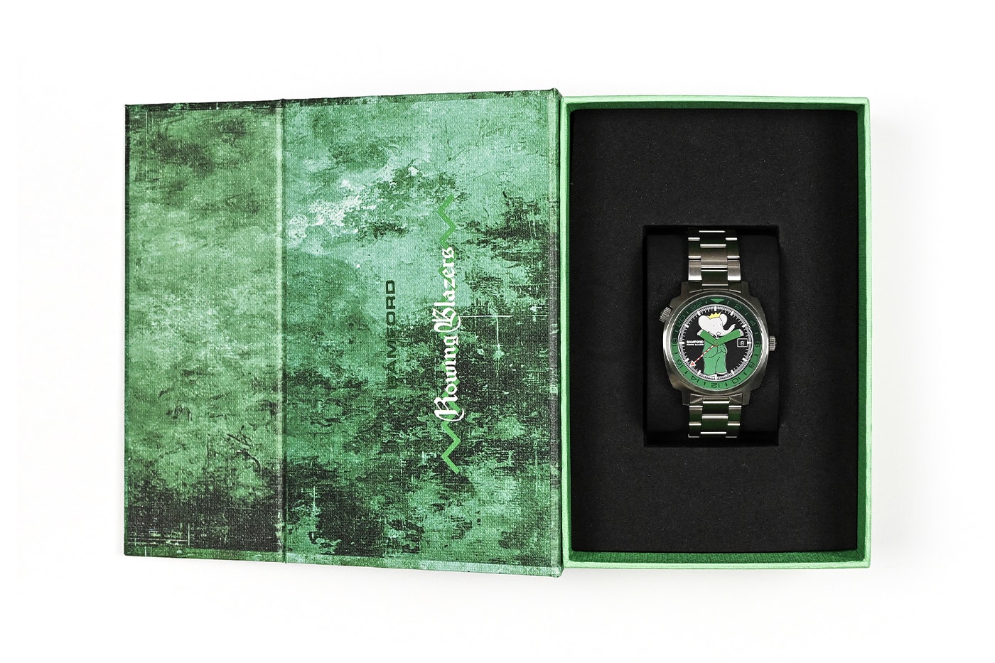 Rowing Blazers x Bamford London x Babar the Elephant GMT Watch Collaboration Release Info 'Histoire de Babar