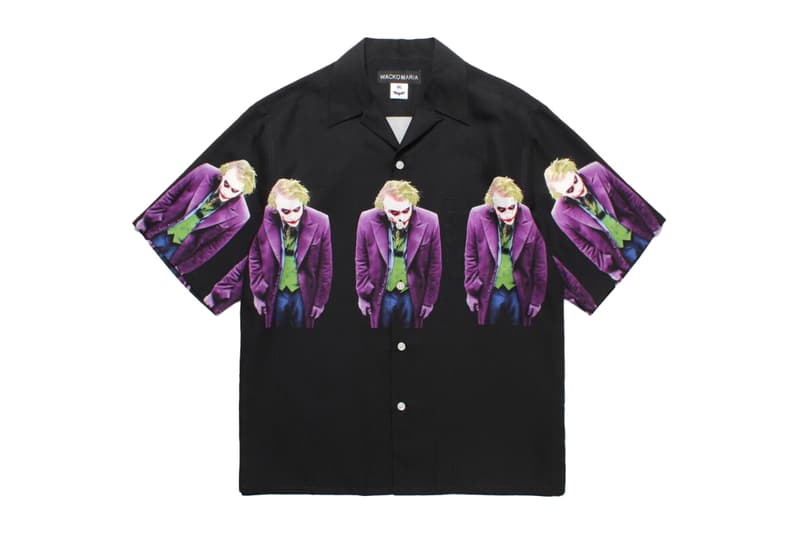 Wacko Maria x The Dark Knight Trilogy Heath Ledger Joker Collection Release Info