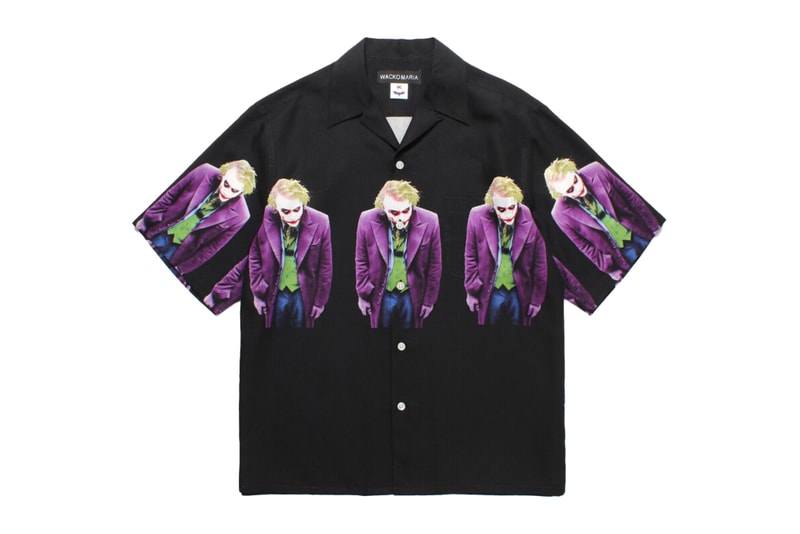 heath ledger joker dress shirt NEW- Joker's- Heath Ledger & Joaquin Phoenix