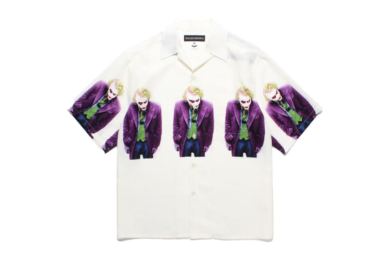 Wacko Maria x The Dark Knight Trilogy Heath Ledger Joker Collection Release Info