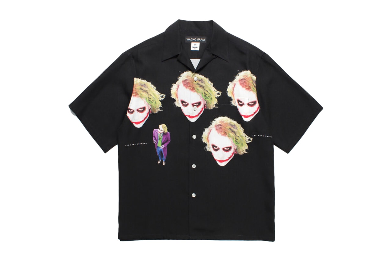 Wacko Maria x The Dark Knight Trilogy Heath Ledger Joker Collection Release Info