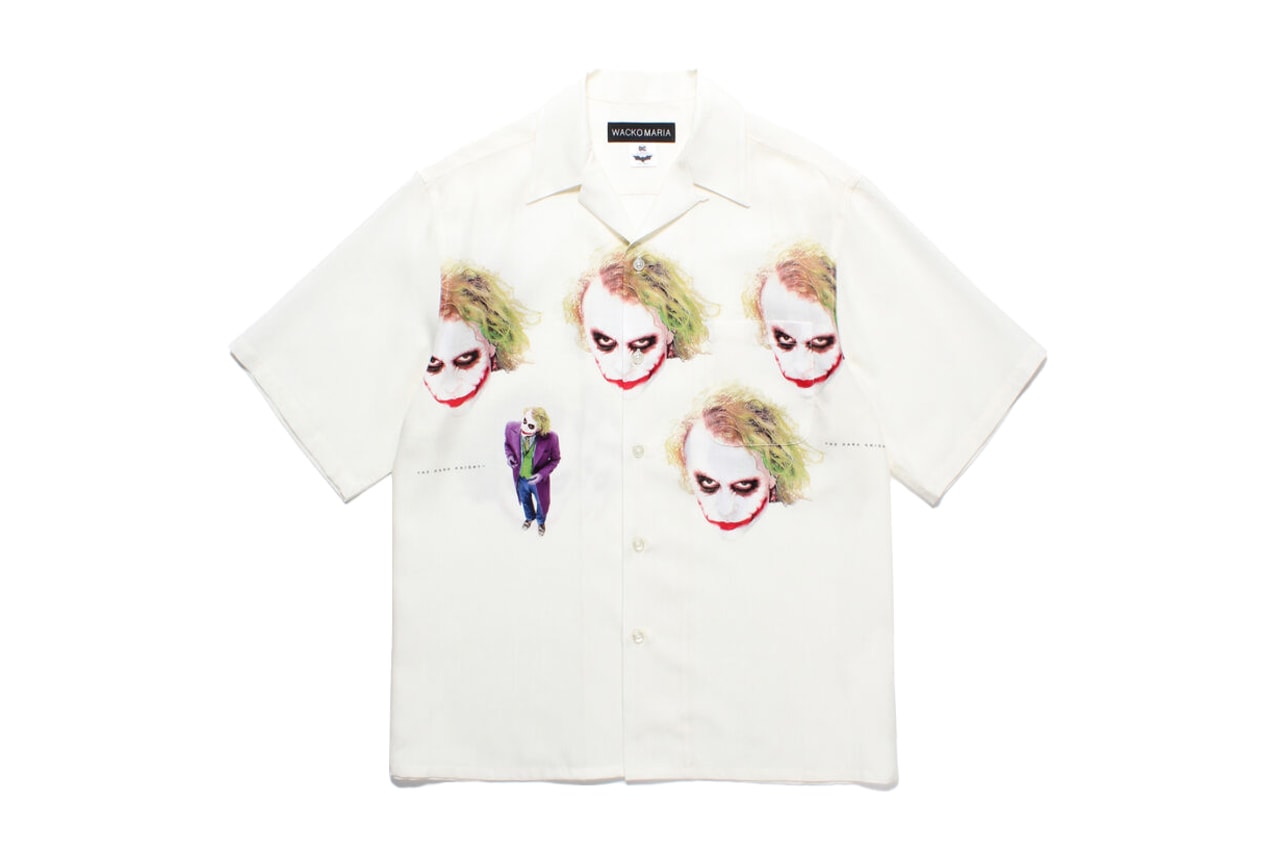 Wacko Maria x The Dark Knight Trilogy Heath Ledger Joker Collection Release Info