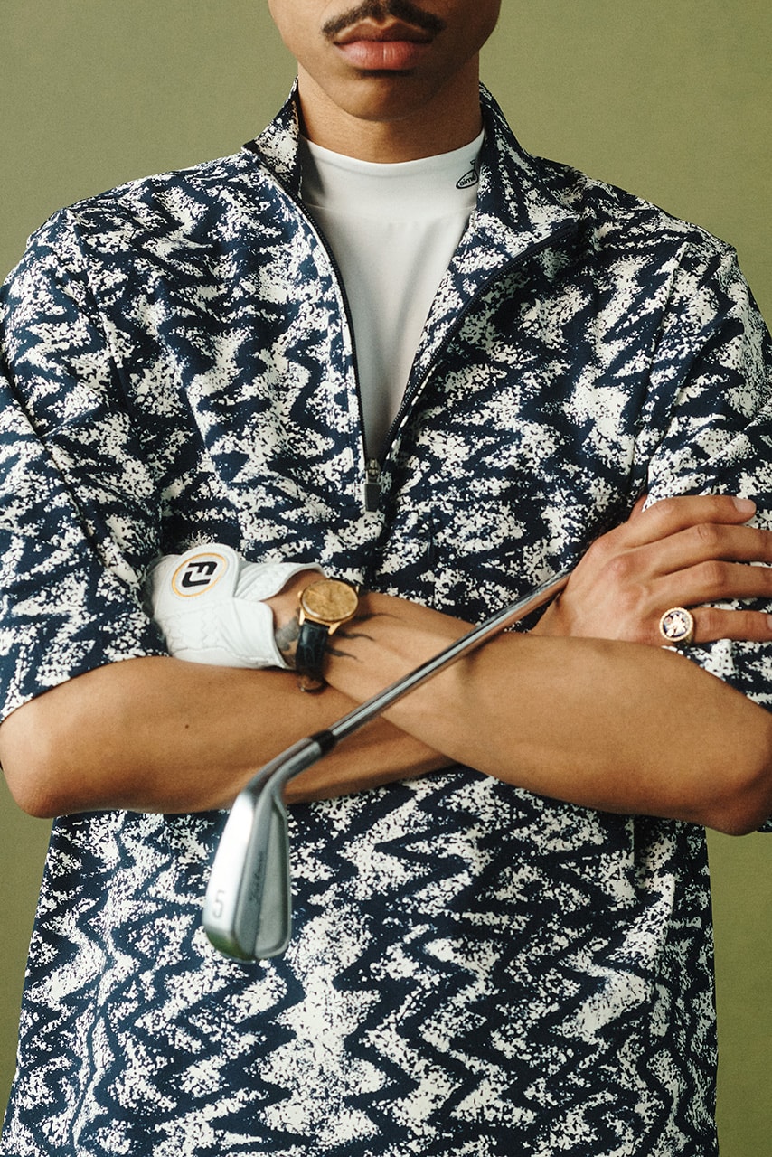 aime leon dore golf collection 2025 first look price availability buy guide polo t shirt jacket hat headcover pants vest pullover shorts cordura pleated