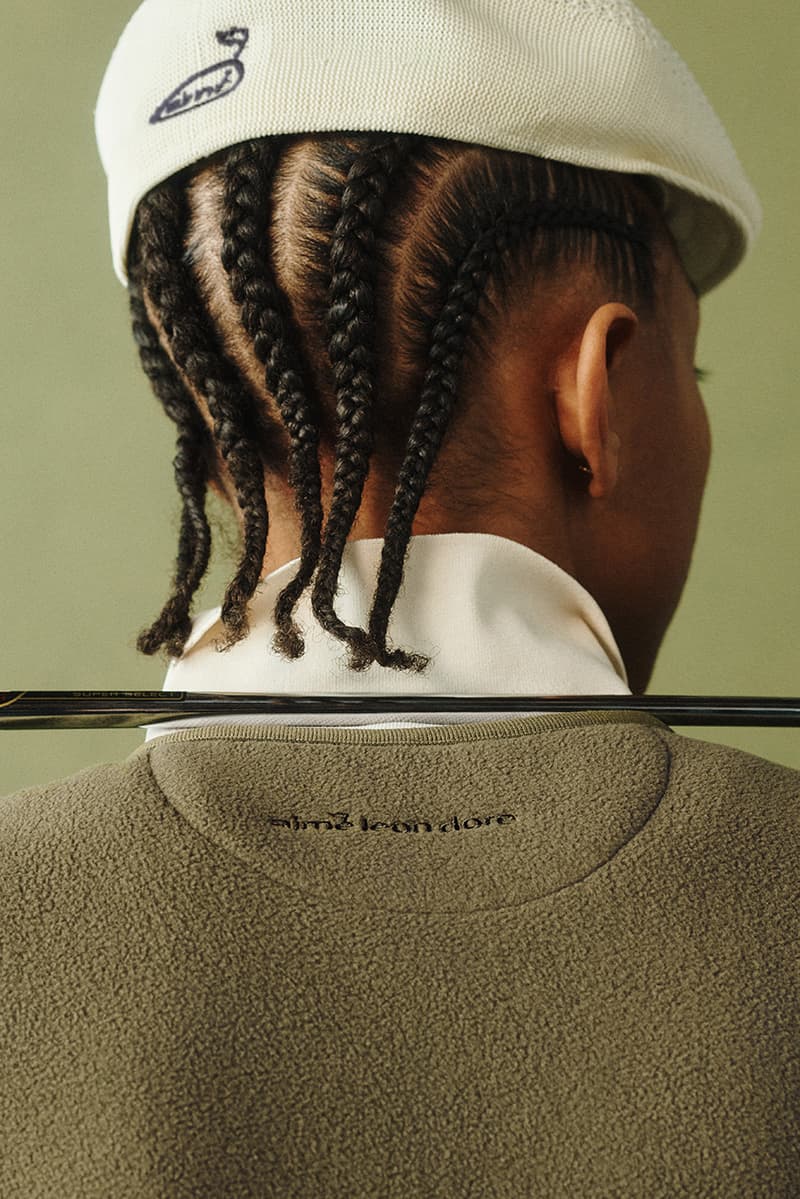 aime leon dore golf collection 2025 first look price availability buy guide polo t shirt jacket hat headcover pants vest pullover shorts cordura pleated
