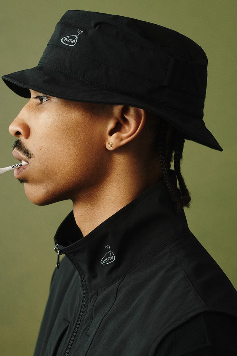 aime leon dore golf collection 2025 first look price availability buy guide polo t shirt jacket hat headcover pants vest pullover shorts cordura pleated