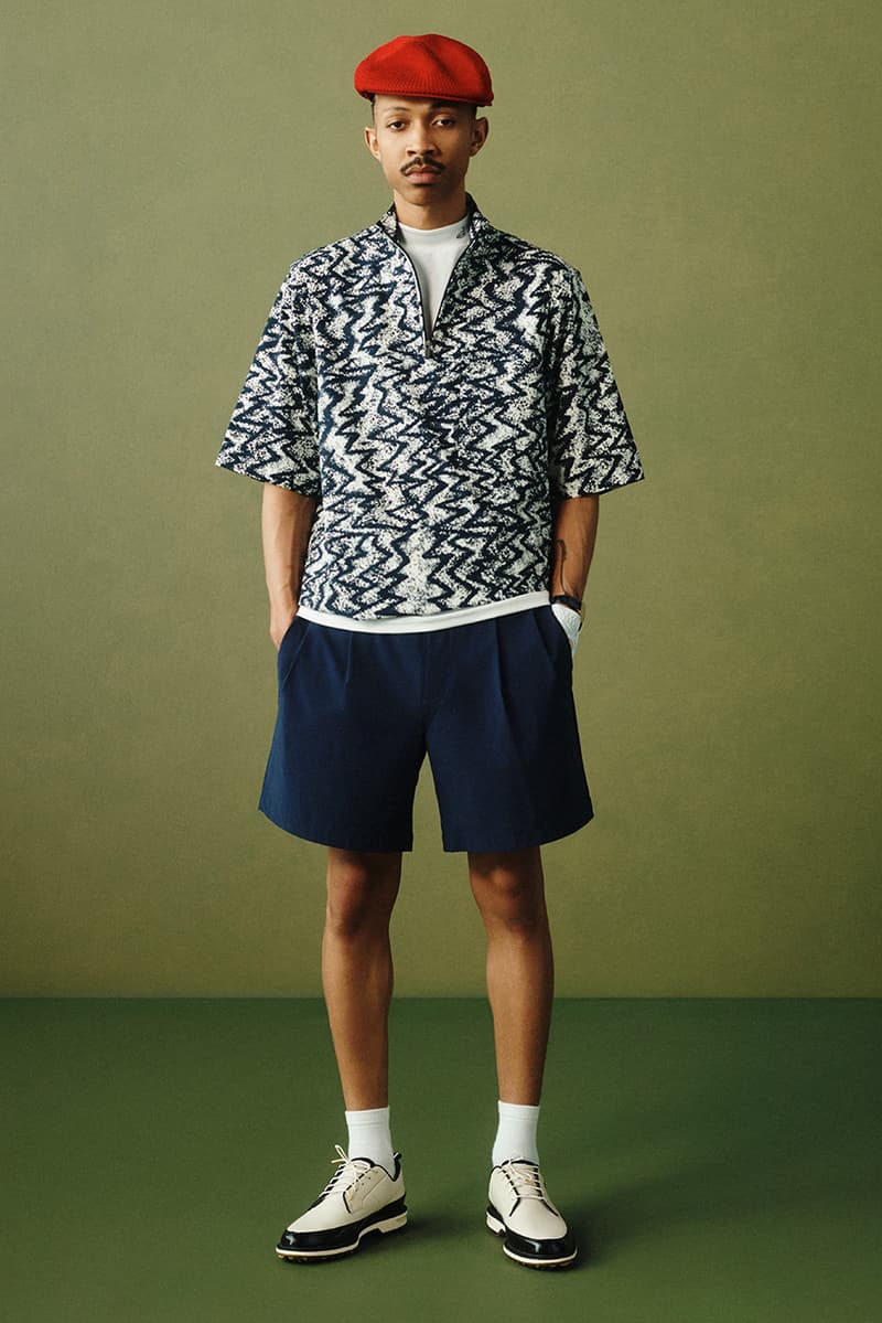 aime leon dore golf collection 2025 first look price availability buy guide polo t shirt jacket hat headcover pants vest pullover shorts cordura pleated