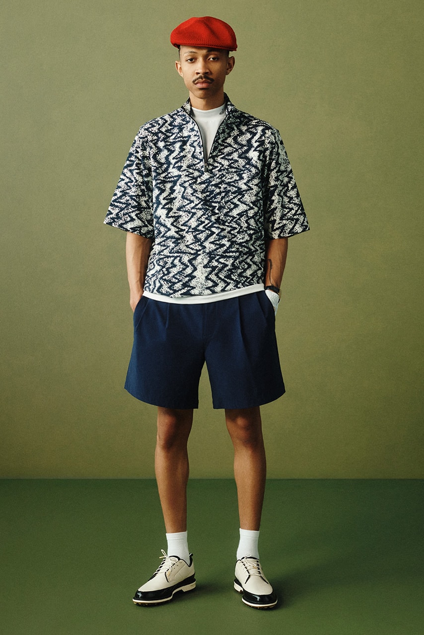 aime leon dore golf collection 2025 first look price availability buy guide polo t shirt jacket hat headcover pants vest pullover shorts cordura pleated